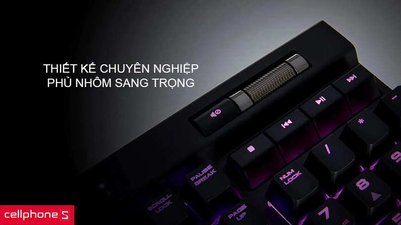 Thiết kế chuyên nghiệp, phủ nhôm sang trọng