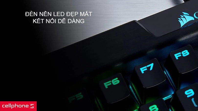 Hệ thống đèn nền LED đẹp mắt và kết nối dễ dàng