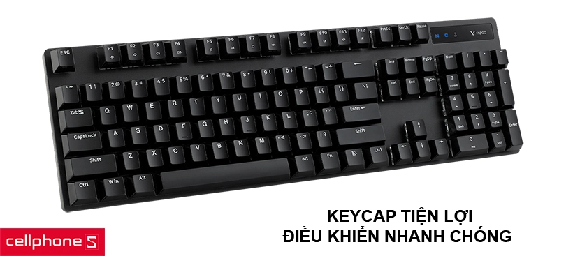 Bàn phím cơ không dây Rapoo V500 Pro 2.4ghz – Bàn phím chất lượng, kết nối dễ dàng