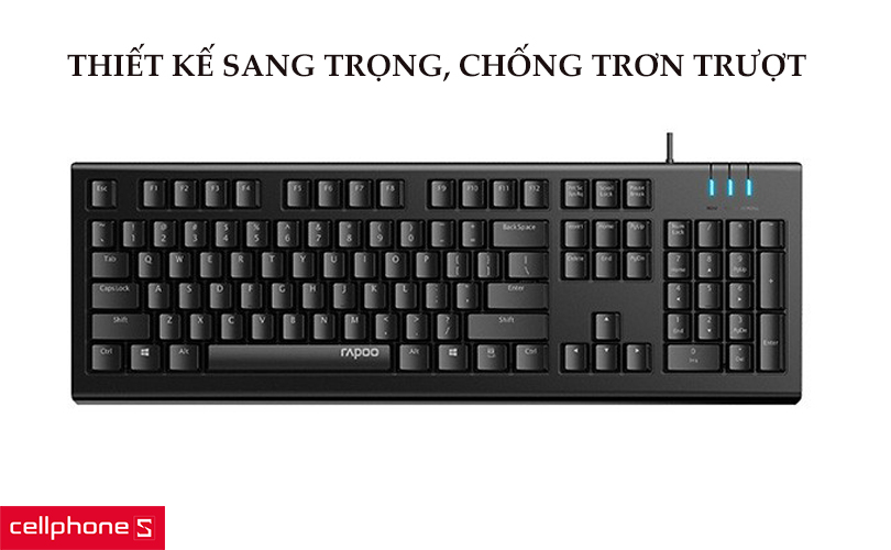 Bàn phím có dây Gaming Rapoo V58