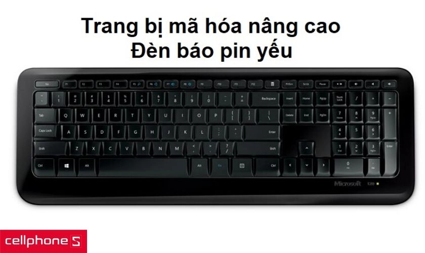Bàn phím không dây Microsoft 850