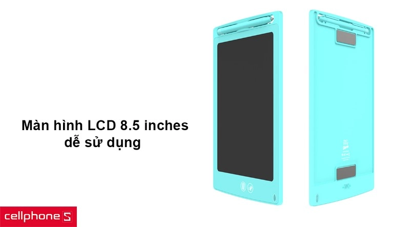 Màn hình LCD 8.5 inches, dễ sử dụng
