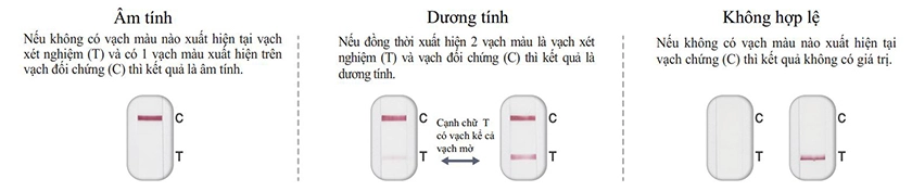 Cách xem kết quả bộ test nhanh Humanis AG Sar COV 2