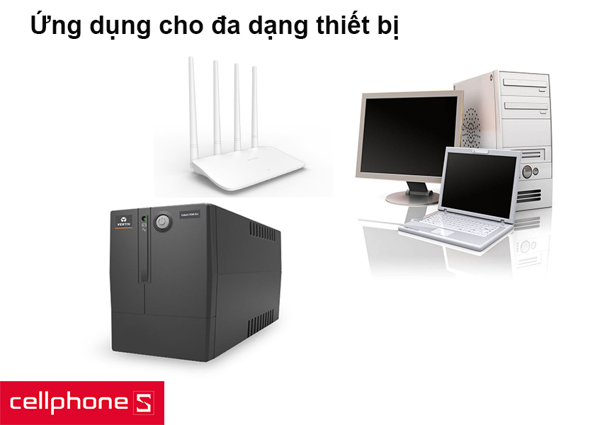 Ứng dụng cho đa dạng thiết bị