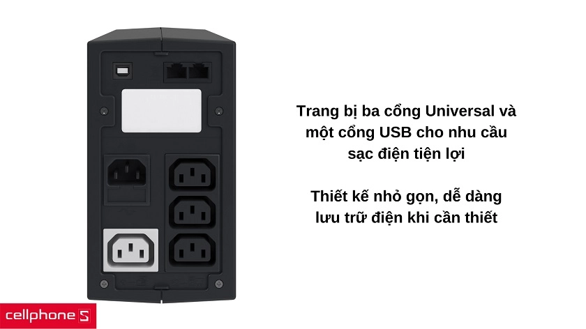 Lưu trữ điện cho nhu cầu sạc điện thoại cần thiết