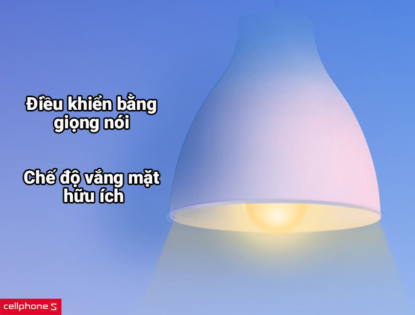 Điều khiển giọng nói thông minh từ xa, chế độ vắng mặt hiện đại