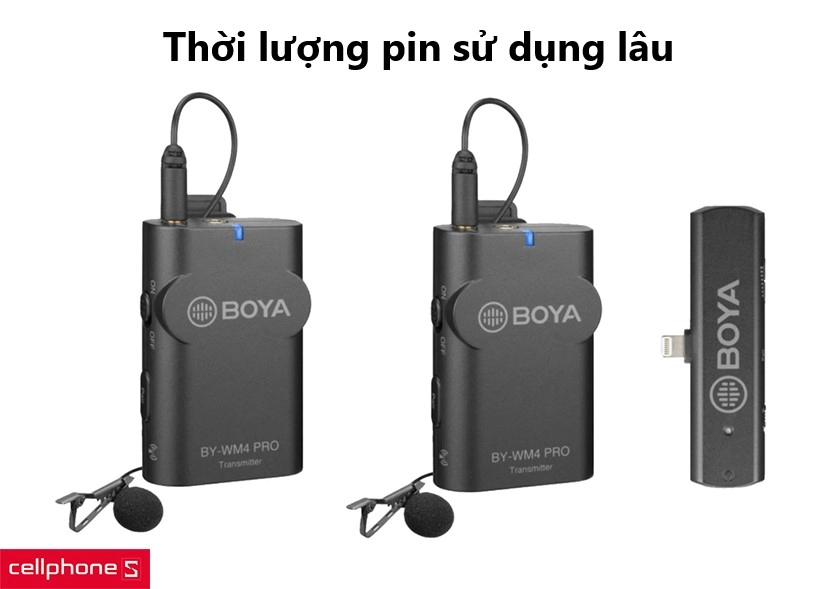 mic không dây Boya BY-WM4 Pro K4
