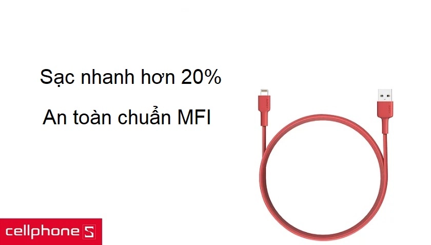 Sạc pin và truyền tải dữ liệu nhanh chóng, tương thích nhiều thiết bị