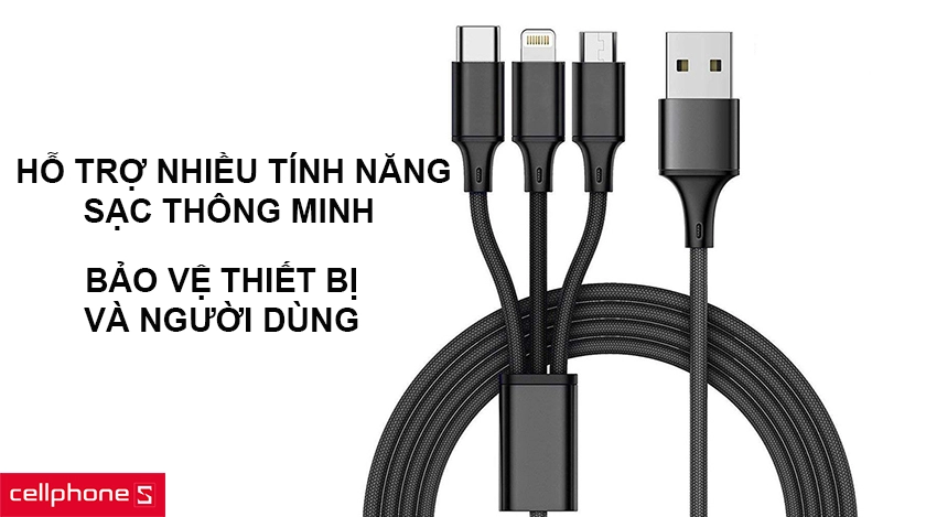 Tại sao nên mua dây sạc nhiều đầu