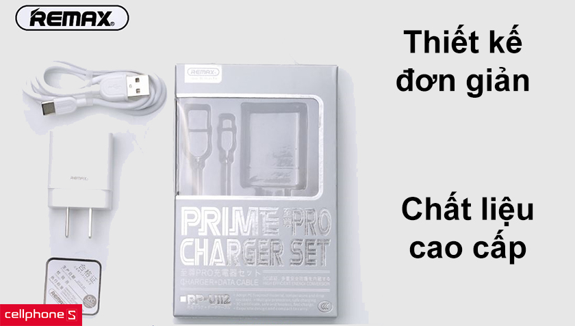 Thiết kế đậm chất Remax đơn giản, chất liệu cao cấp