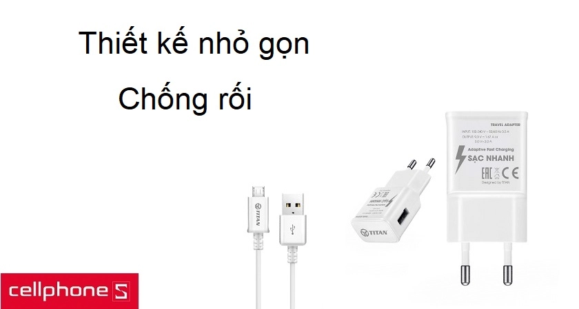 Thiết kế nhỏ gọn, chất liệu cao cấp