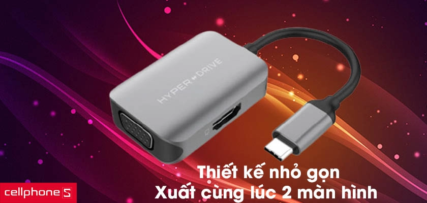 Thiết kế nhỏ gọn, xuất cùng lúc 2 hệ điều hành Win