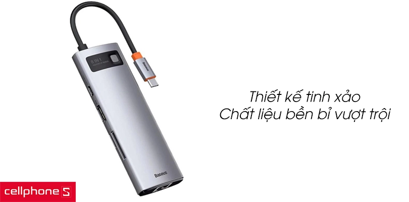 Thiết kế bền bỉ, tinh xảo