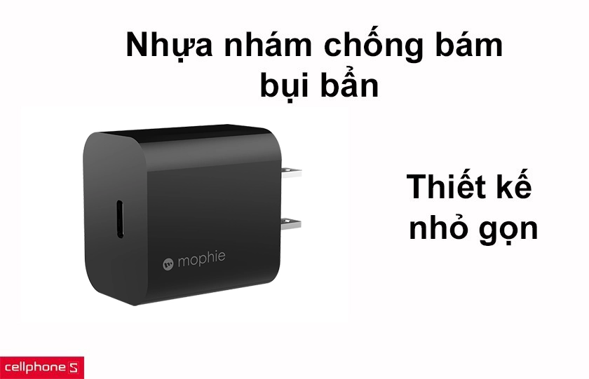 Trang bị công nghệ sạc nhanh công suất 18W, ổn định dòng điện khi sạc