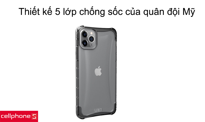 Thiết kế 5 lớp chuẩn chống sốc của quân đội Mỹ