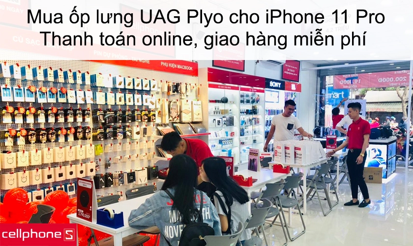 Mua ốp lưng chống sốc UAG Plyo chính hãng cho iPhone 11 Pro tại CellphoneS