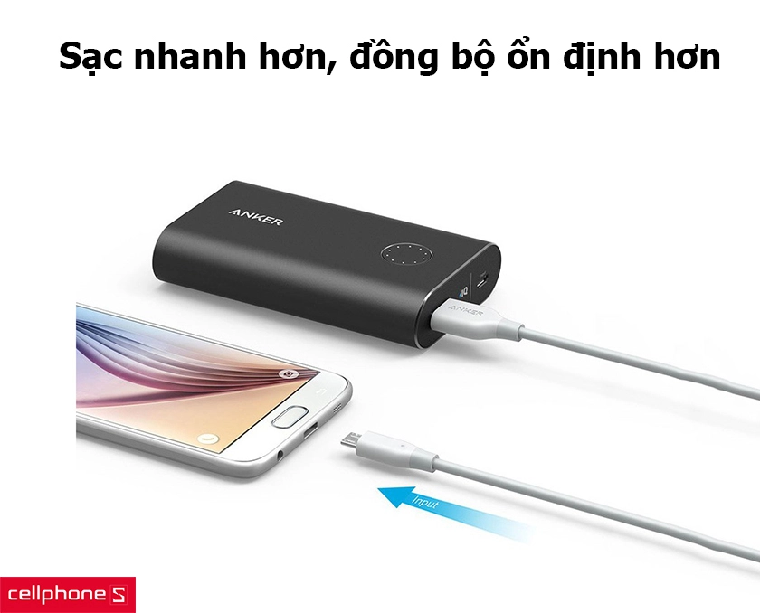 Sạc nhanh hơn, đồng bộ ổn định hơn