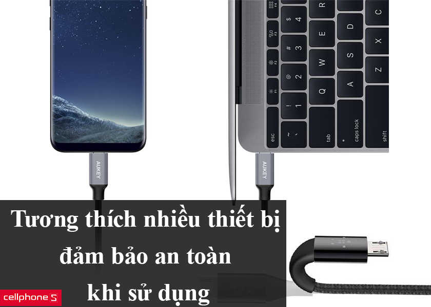 Tương thích với nhiều thiết bị di động và đảm bảo an toàn khi sử dụng