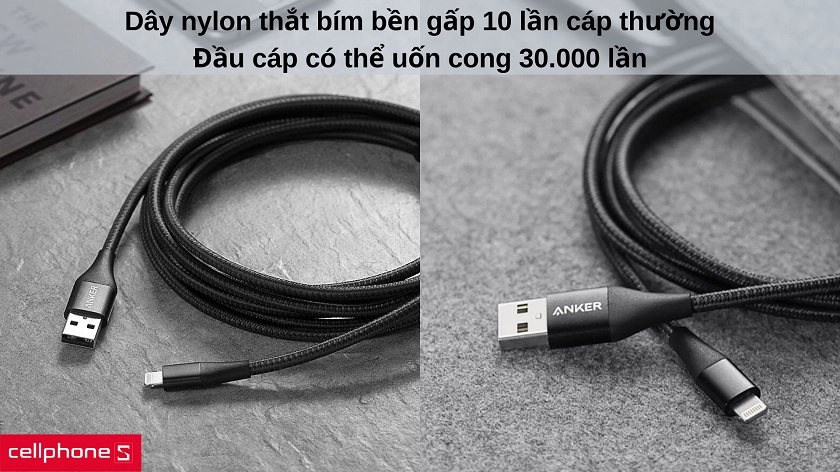 Dây nylon với thiết kế thắt bím tạo độ bền gấp 10 lần cáp thường