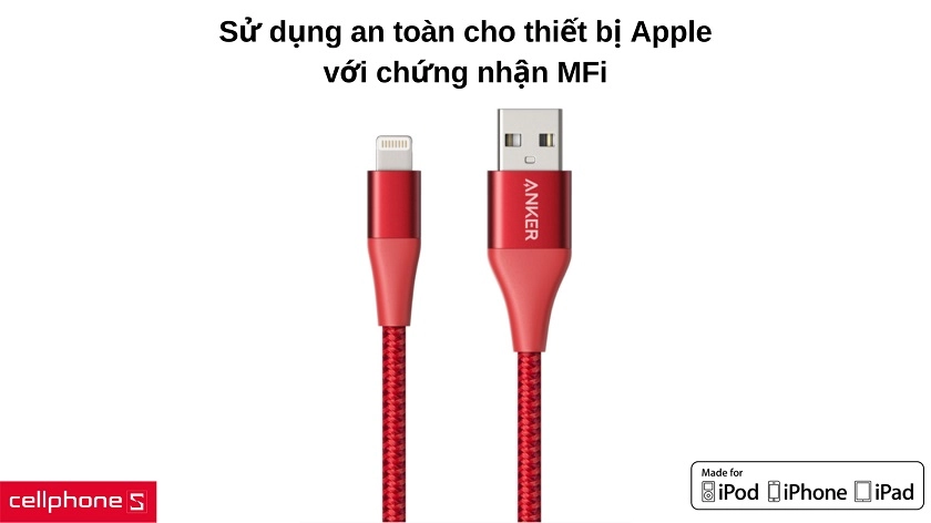 An toàn khi sử dụng cho iPhone và iPad với chứng nhận từ Apple