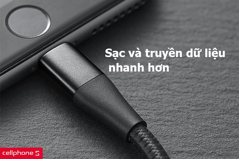 Sạc và truyền dữ liệu nhanh hơn