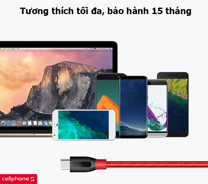 Tương thích tối đa, bảo hành 15 tháng