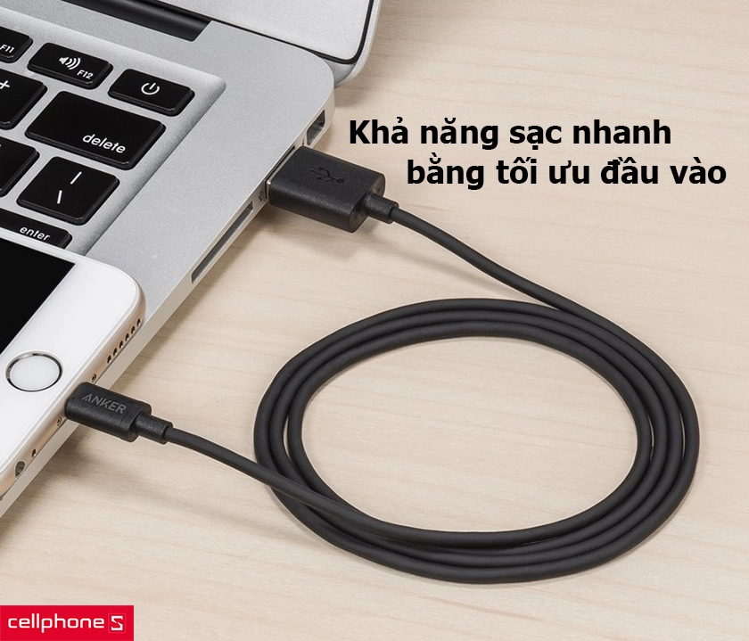 khả năng sạc nhanh bằng tối ưu đầu vào