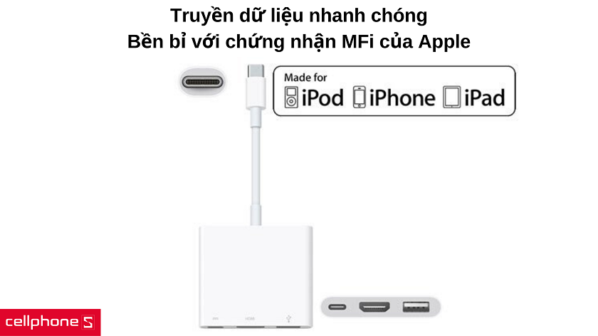 Tốc độ truyền dữ liệu nhanh, độ bền chuẩn MFI