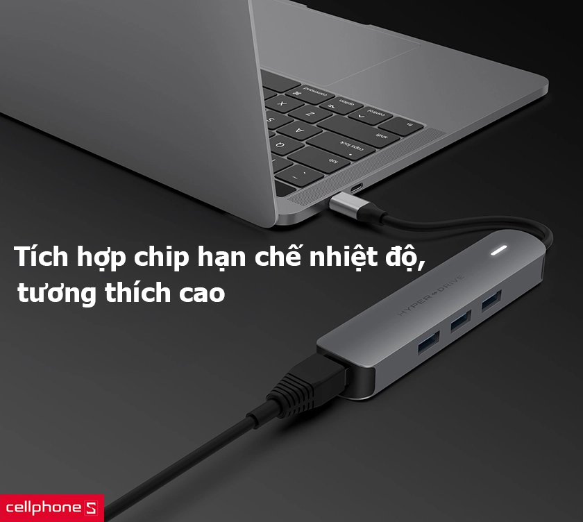 Tích hợp chip hạn chế nhiệt độ, tương thích cao với nhiều thiết bị