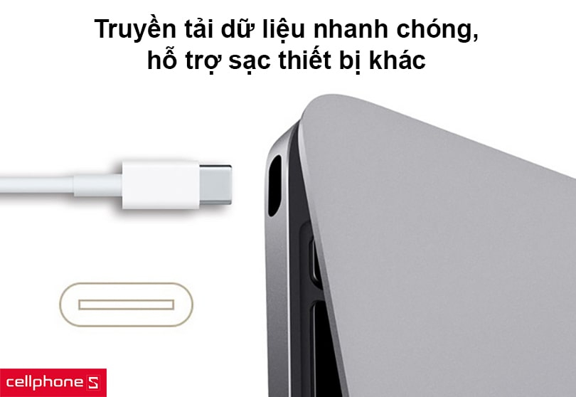 cáp chuyển đổi USB sang Type C MJ1M2ZP/A