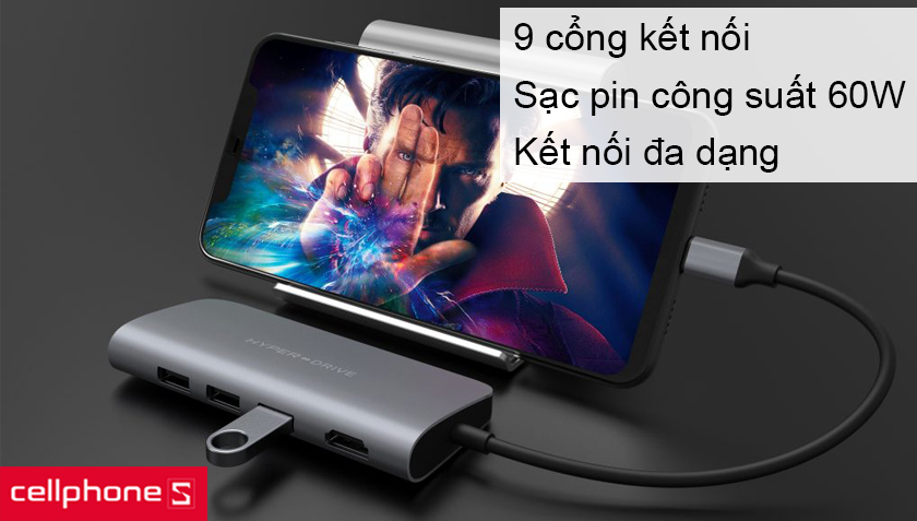 Tăng khả năng kết nối cho chiếc Macbook của bạn nhờ 9 cổng kết nối đa dạng