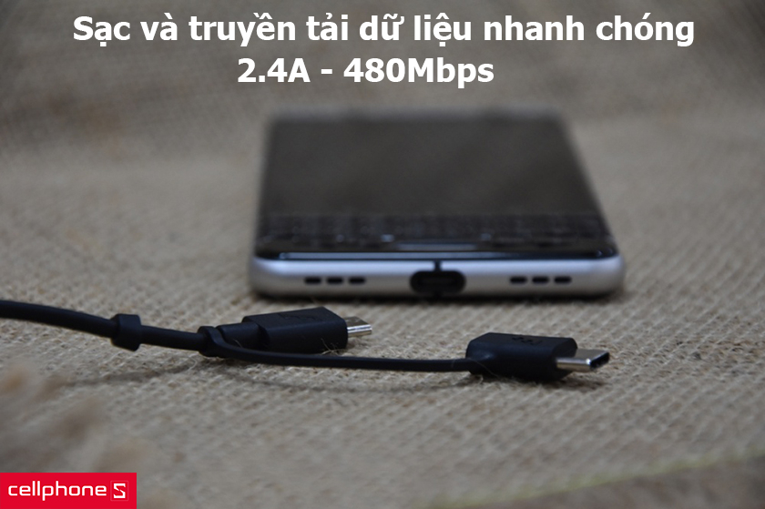 sạc và truyền tải dữ liệu nhanh chóng