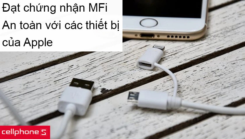 Đạt chứng nhận MFi của Apple
