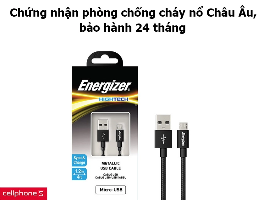 Chứng nhận phòng chống cháy nổ Châu Âu, bảo hành 24 tháng