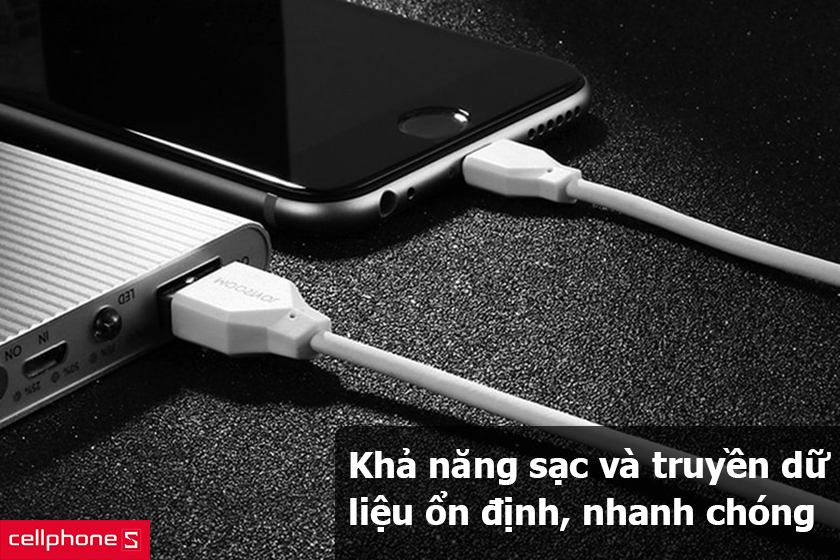 Khả năng sạc và truyền dữ liệu ổn định, nhanh chóng