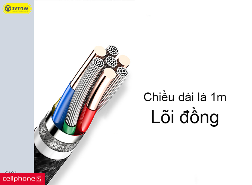 chiều dài 1m
