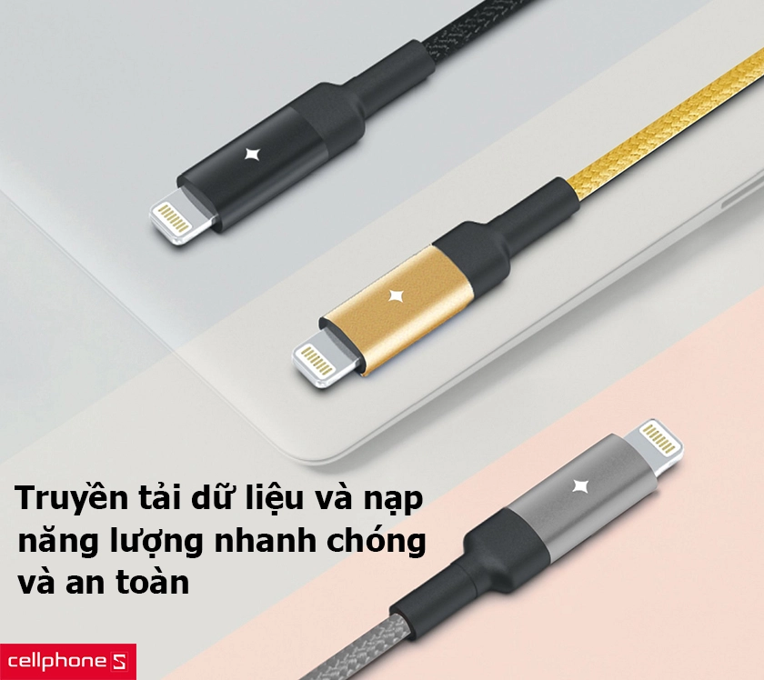 Truyền tải dữ liệu và nạp năng lượng nhanh chóng và an toàn