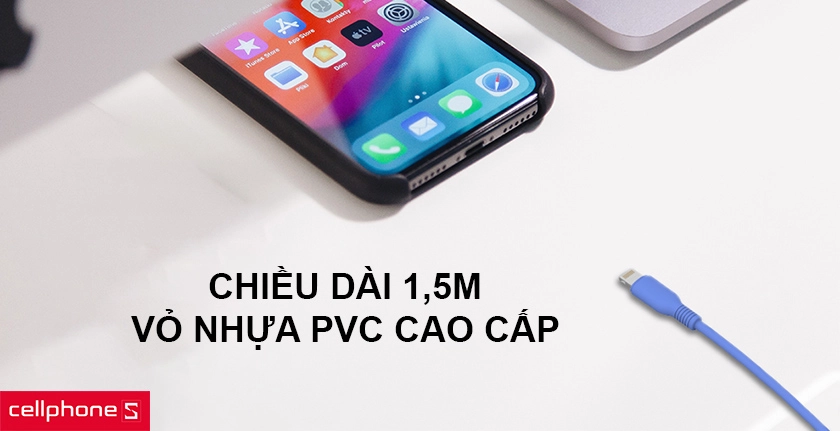 Chiều dài 1,5m cùng nhiều màu sắc độc đáo