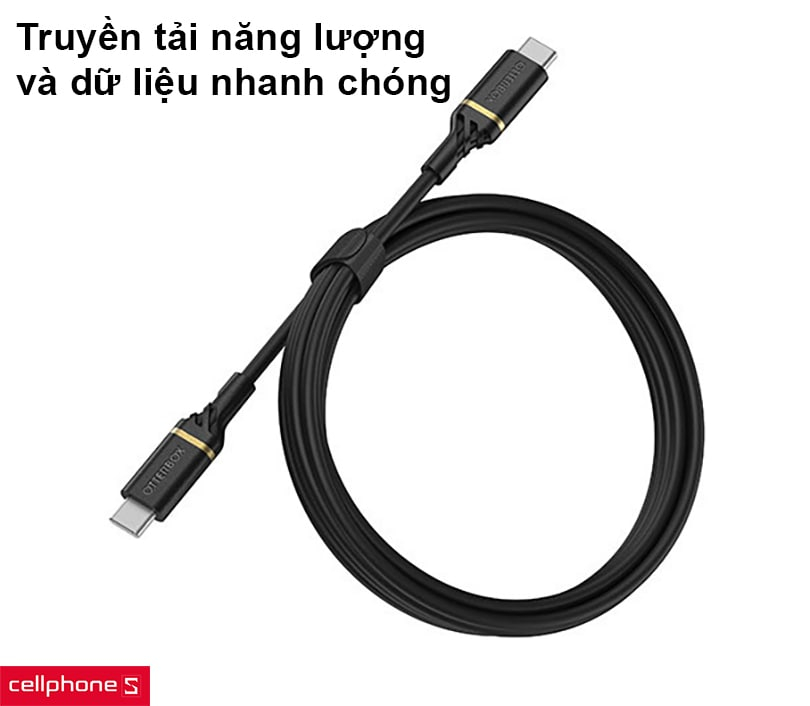 Cáp Otterbox USB-C to Lightning dài 1m