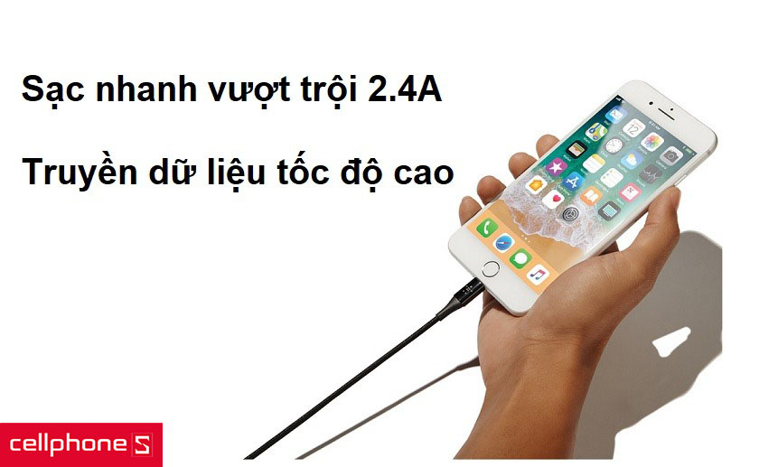 Khả năng sạc nhanh vượt trội và truyền dữ liệu với tốc độ cao