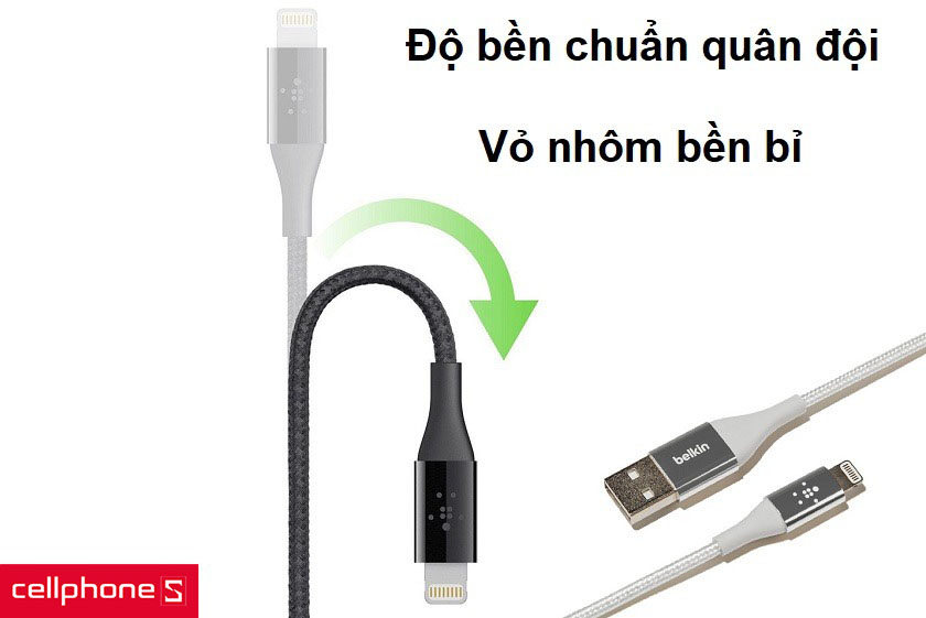 Độ bền cao chuẩn quân đội và vỏ nhôm bảo vệ tốt bảng mạch bên trong