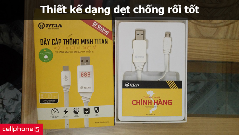 dạng dẹt chống rối tốt