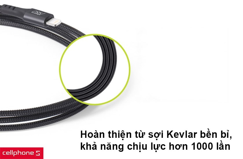 Hoàn thiện từ sợi Kevlar bền bỉ, khả năng chịu lực hơn 1000 lần