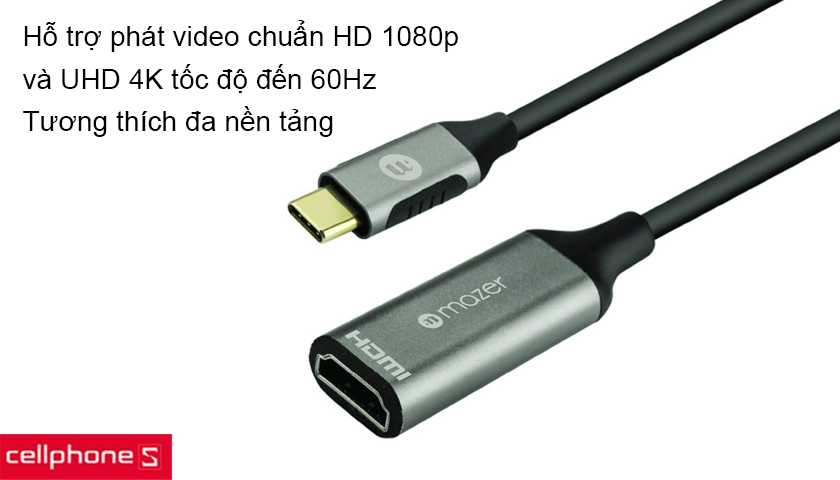 Chuyển đổi đầu ra video chất lượng cao và tương thích đa nền tảng