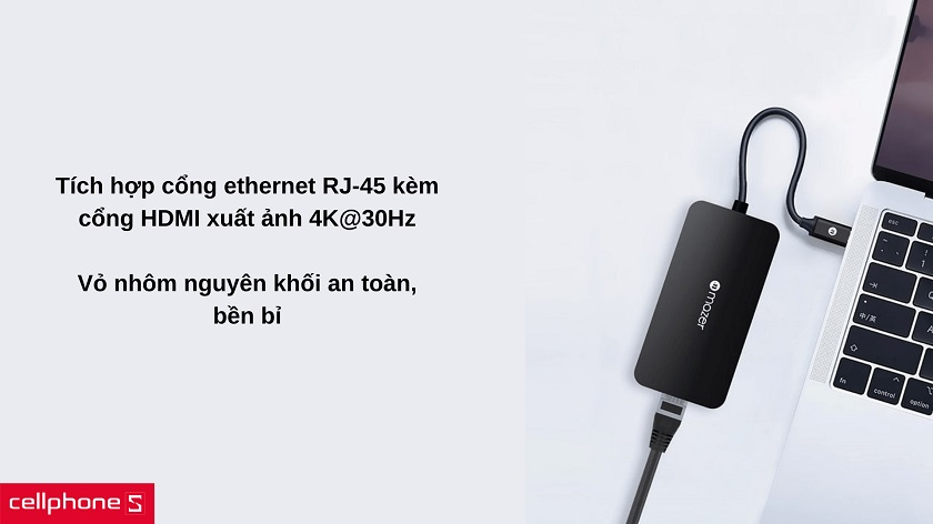 Trang bị cổng LAN internet, cổng HDMI 4K với độ bền tin cậy