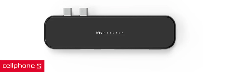 Hub Macbook Feeltek USB-C Jet Glass 7in2 truyền tải video độ phân giải cao