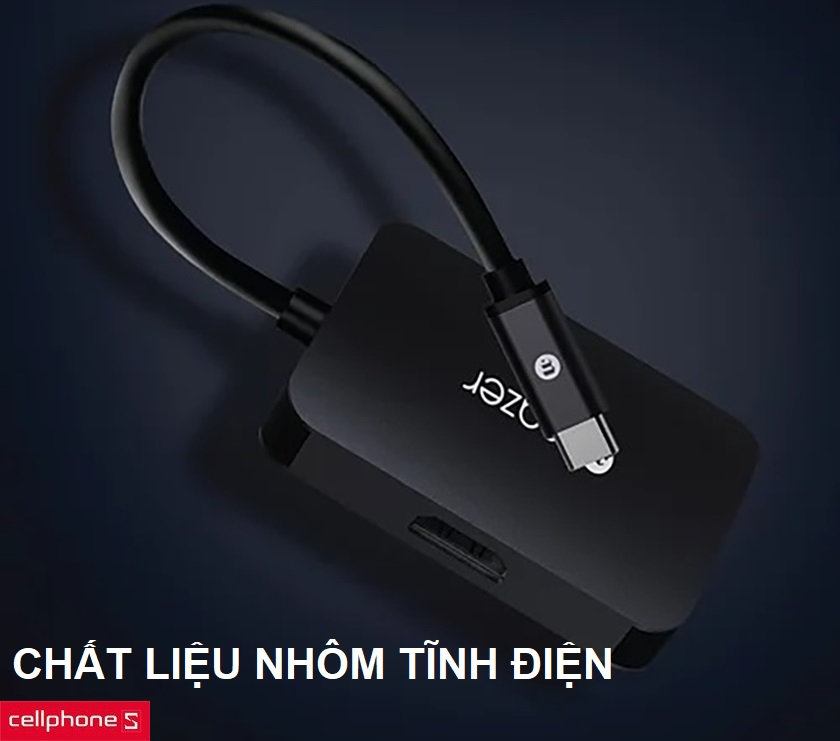 Thiết kế hub mỏng nhẹ, vật liệu nhôm cao cấp