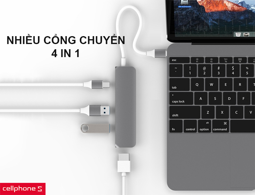 Nhiều cổng chuyển - hỗ trợ mở rộng cổng kết nối