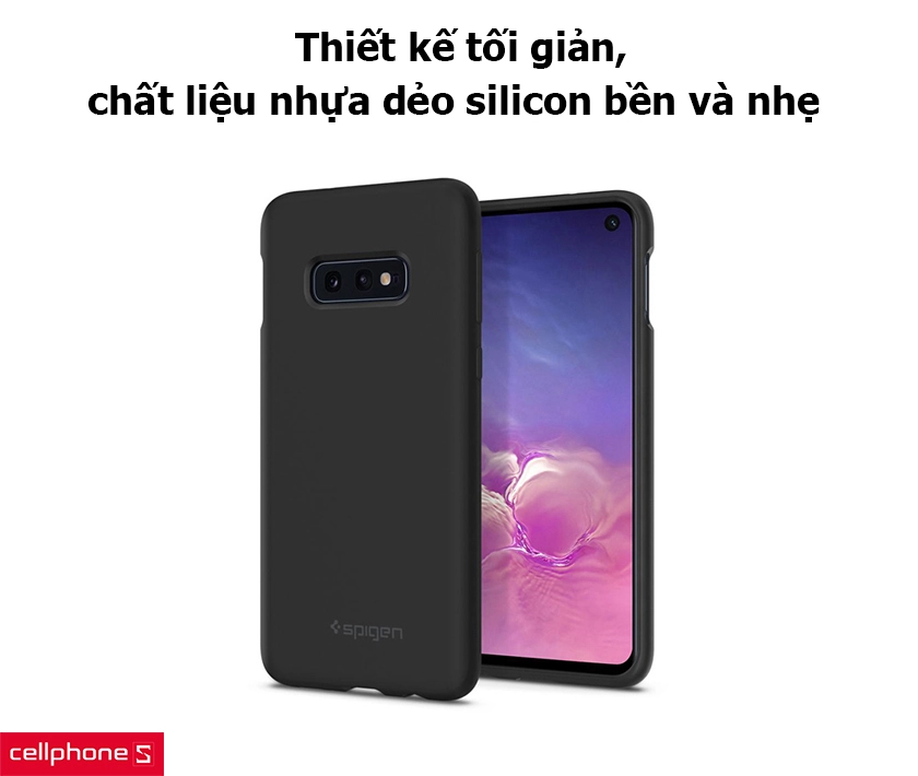 Thiết kế tối giản, chất liệu nhựa dẻo silicon