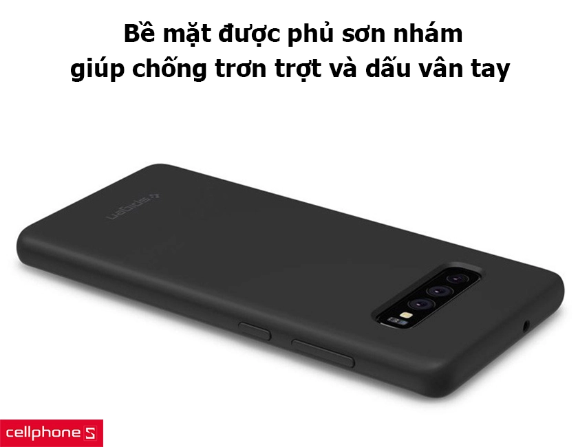 Bề mặt được phủ sơn nhám